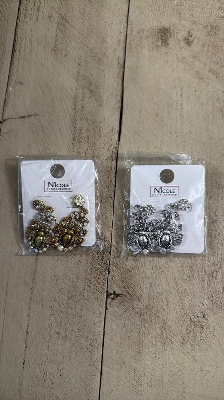 Nicole Purest Essence Statement Earrings - Picture 1 of 6